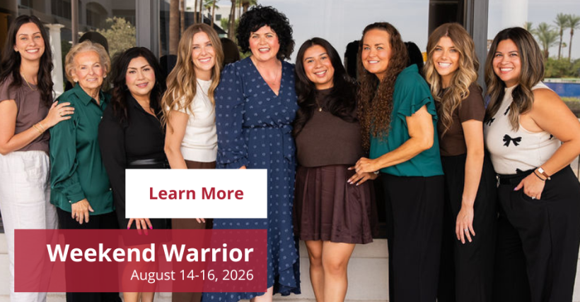 Weekend Warrior: August 14-16, 2026 | Amy Jones Group